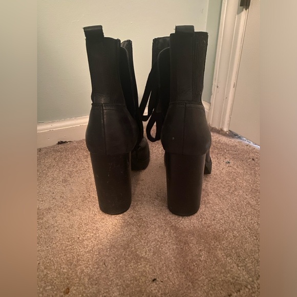 Steve Madden Latch Combat Boots - Picture 4 of 5